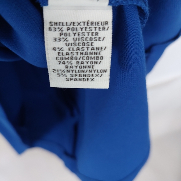 NWT Diane Von Furstenberg Blue and White SheathDress - Picture 5 of 6